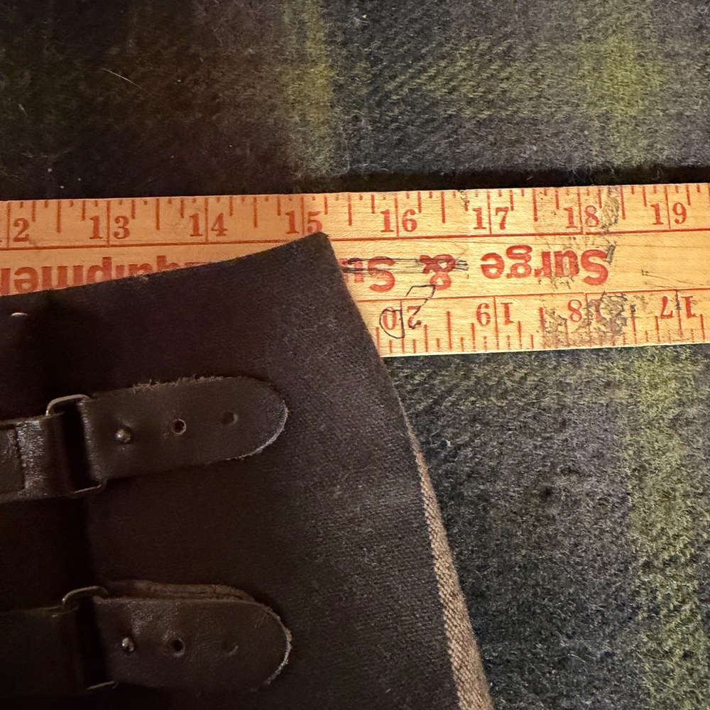 4/$15 Eddie Bauer Checkered Brown and Tan Mini Skirt - Picture 6 of 7